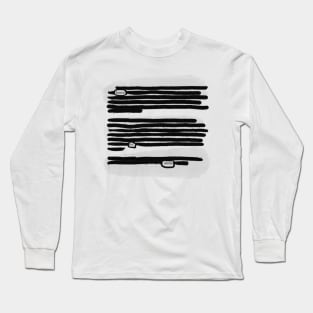 Blackout Poetry Long Sleeve T-Shirt